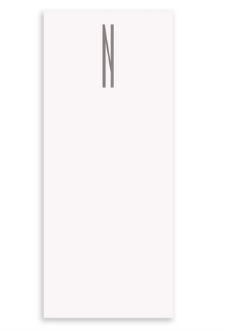 BUCK INITIAL NOTEPAD