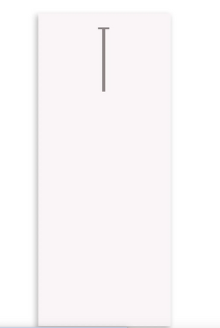 BUCK INITIAL NOTEPAD