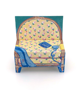 Eye Candy Furniture- "Sweet Louis" Settee