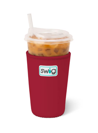 Crimson Iced Cup Coolie (Medium)