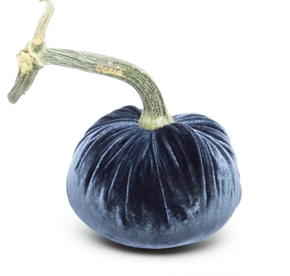 Sapphire Silk Velvet Pumpkin