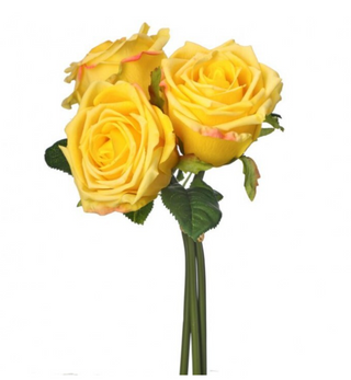 11.5" Natural Touch Rose Bundle
