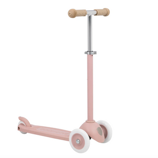 Banwood Eco Scooter with Helmet - Dusty Rose
