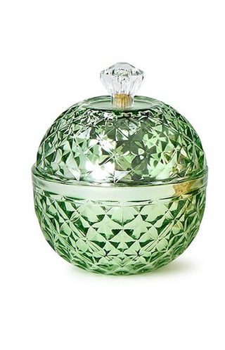 Metallic Glass Filled Candle