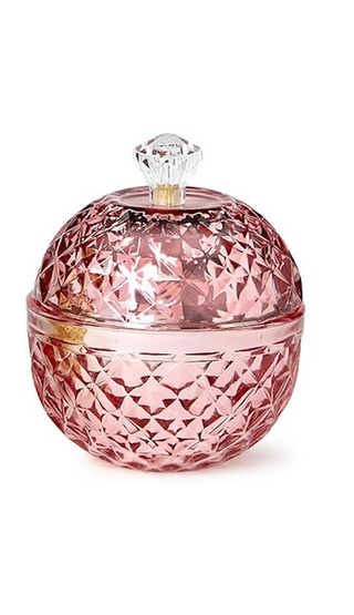 Metallic Glass Filled Candle