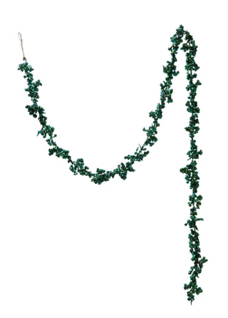 Foam & Glitter Chunky Garland – Iridescent Green