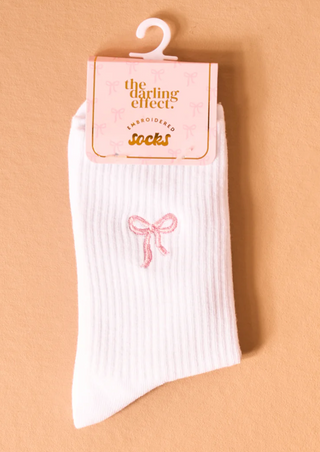 Bow Crew Socks