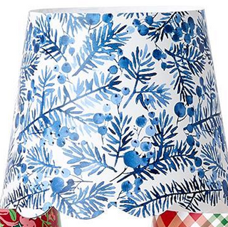 Christmas Set of 2 Paper Shade Covers