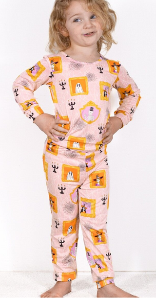 Girl's Gilded Ghouls Sleep Pants Set