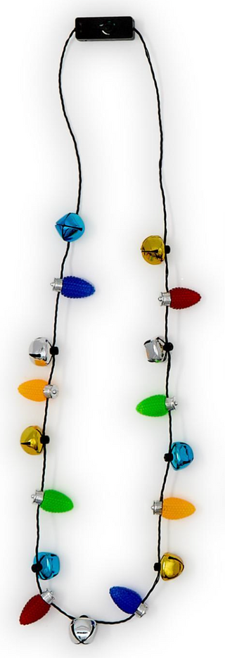 Holiday Light Up Ornament Necklace
