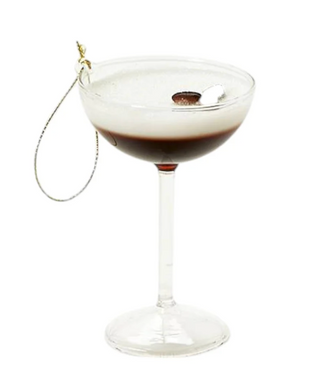 Holiday Cheer Cocktail Drink Ornament