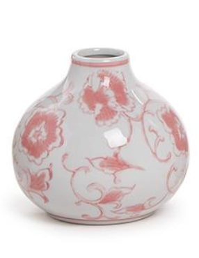 Pink Chinoiserie Vase