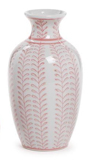 Pink Chinoiserie Vase