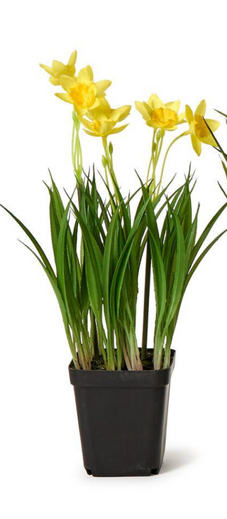 Faux Potted Flowers