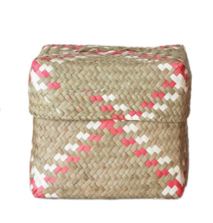 Hand-Woven Palm Leaf Boxes