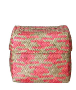 Hand-Woven Palm Leaf Boxes