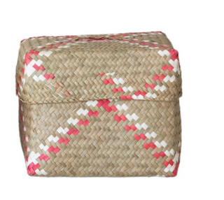 Hand-Woven Palm Leaf Boxes