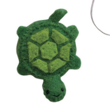 Handmade Plastic & Embroidered Animal Shaped Tape Measure