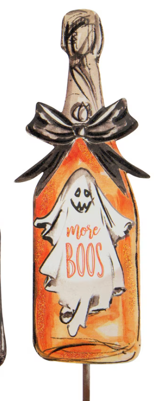 Spooky Wine Bottles