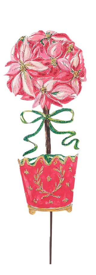 Traditional Tidings Topiaries