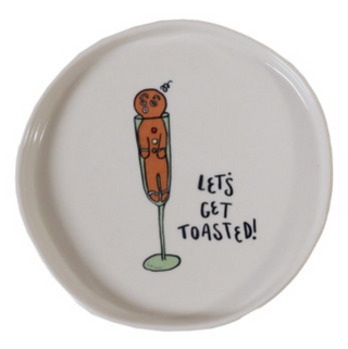 Tipsy Holiday Plate