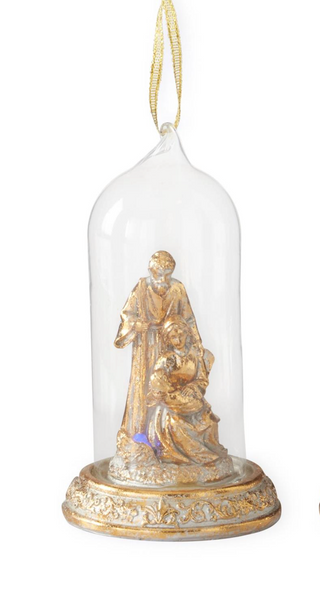 Nativity Cloche Ornaments