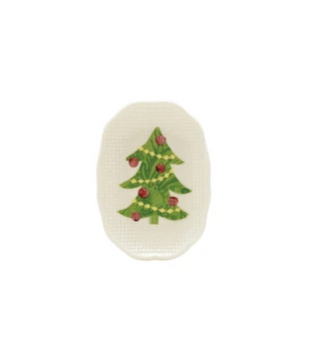 Stoneware Dish with Holiday Icon