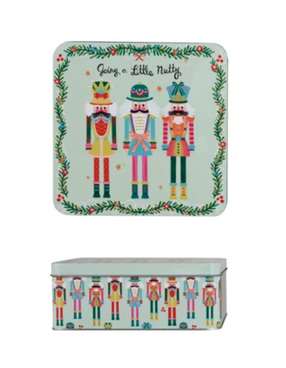 Embossed Tins with Lids