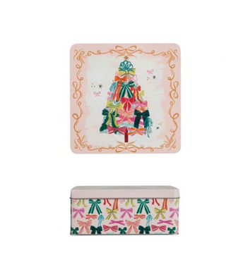 Embossed Tins with Lids
