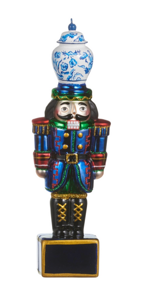 8" Noble Nutcracker Ornament