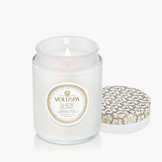 Voluspa Suede Blanc Candle