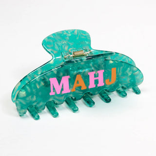 Mahj Word Up Claw Clip