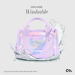 Micro Beach Tote in Soap Bubble