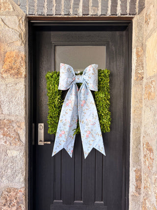 The Bluebird and Blooms Bow