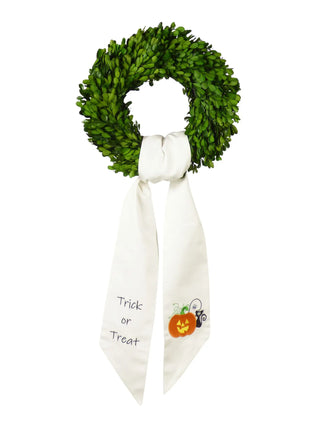 Wreath Sash: Trick or Treat