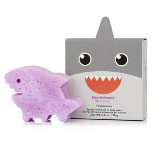 Sea Animals Assorted Sponge Pack For Kids & Baby