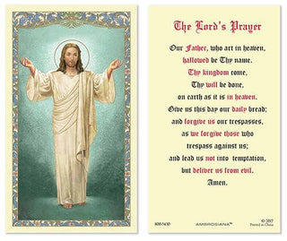 The Lord's Prayer Card
