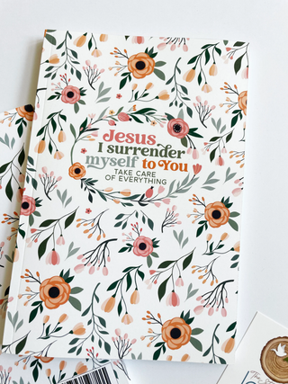 Jesus I Surrender Myself to You Ruled Notebook