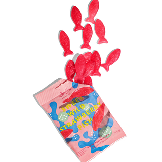 Sweet Wild Strawberry Fish - Swedish Candy
