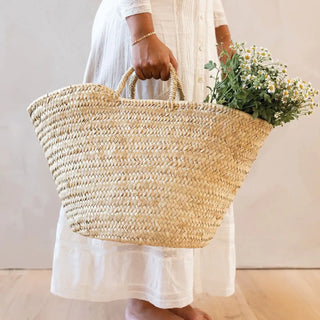 Woven Basket with Handles