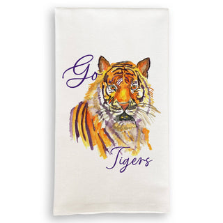 Go Tigers Purple & Yellow