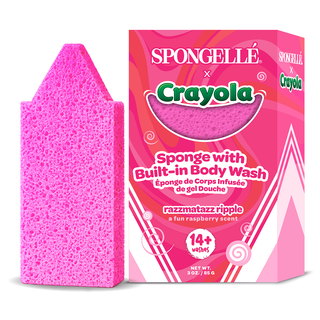 Razzmatazz Ripple Body Buffer | Crayola x Spongellé