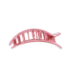 Berry Cozy Flat Round Hair Clip