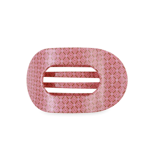 Berry Cozy Flat Round Hair Clip