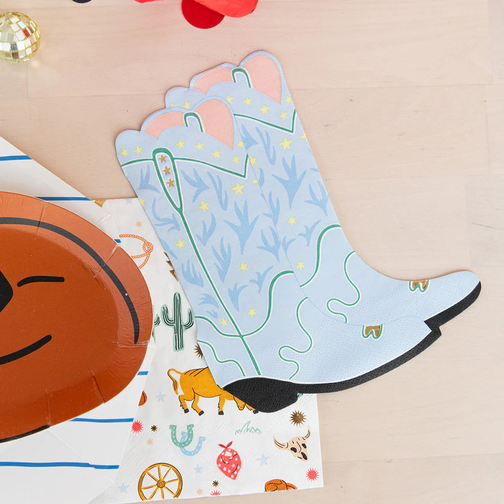 YeeHaw Large Boots Napkins - Thumbnail 2