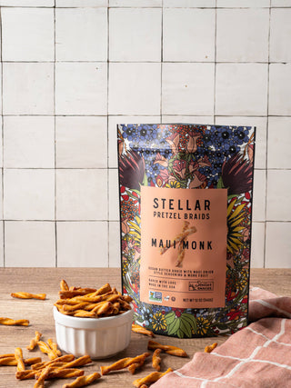 Stellar Pretzel Braids - Maui Monk - 12oz
