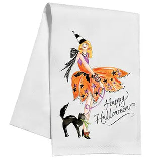 Happy Halloween Fashionista Kitchen Towel
