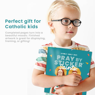 Pray by Sticker: Saints Sticker Book