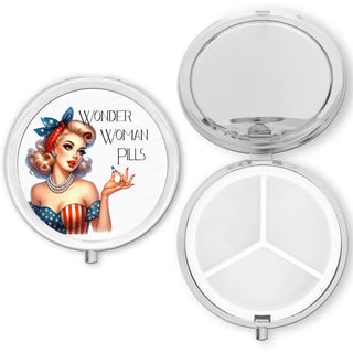 Purse Pill Box Organizer, Wonder Woman Pills