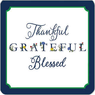 Thankful Grateful Paper Coasters (Set of 20)